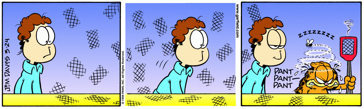 Garfield comic strip for Tuesday, March 24, 1998