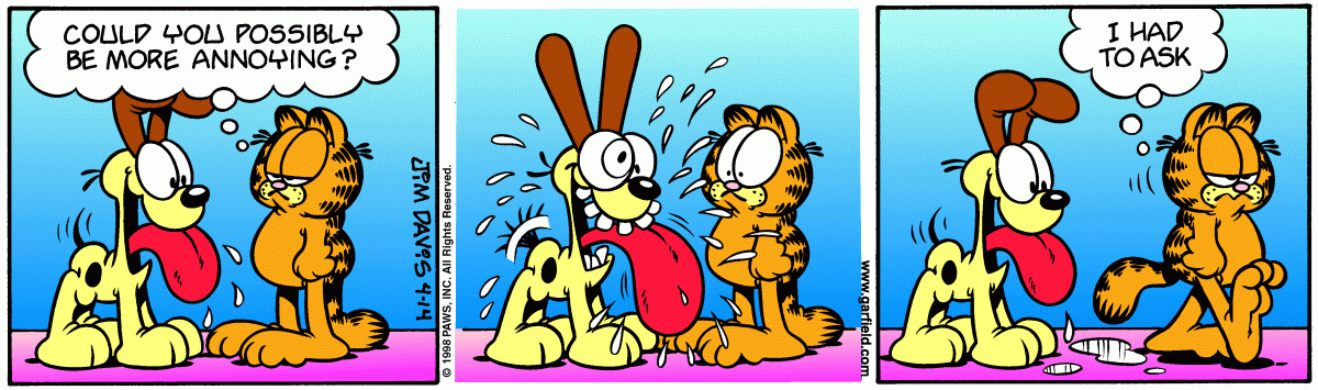 Garfield, April 14, 1998