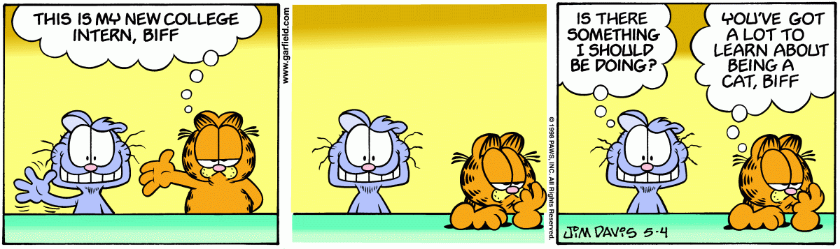 Garfield, May 4, 1998