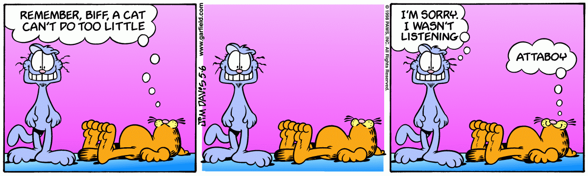 Garfield, May 6, 1998