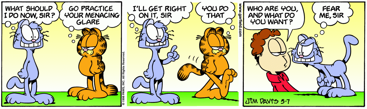 Garfield, May 7, 1998