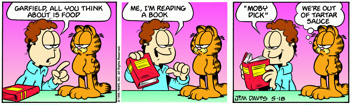 Garfield, May 18, 1998