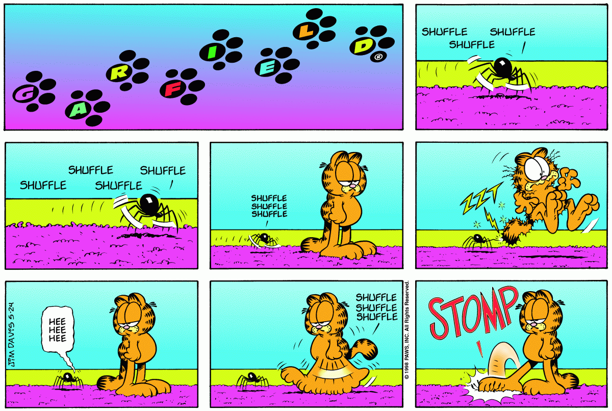 Garfield comic strip for Sunday, May 24, 1998