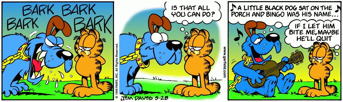 Garfield, May 28, 1998