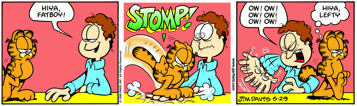 Garfield, May 29, 1998