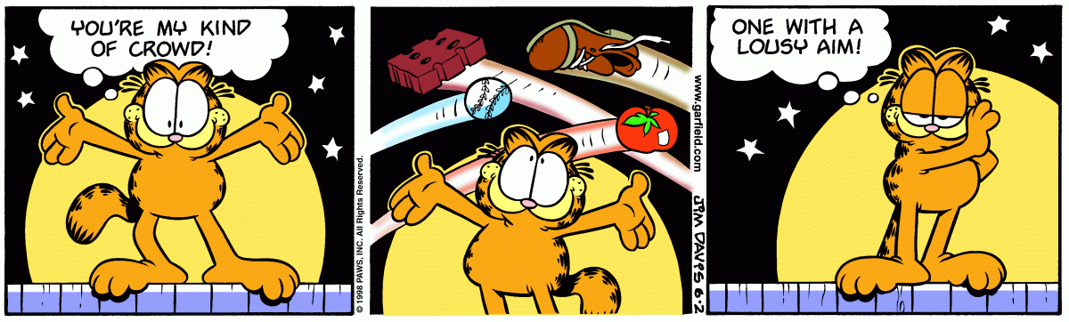 Garfield, June 2, 1998