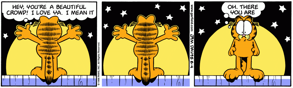Garfield, June 4, 1998