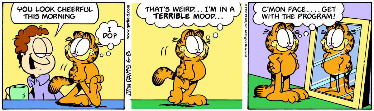 Garfield, June 8, 1998