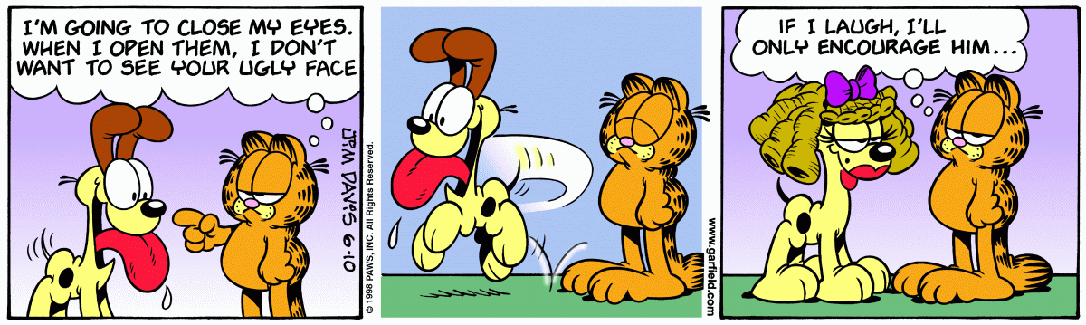 Garfield, June 10, 1998