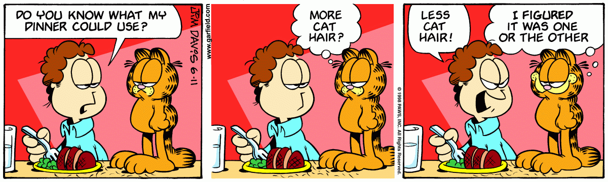 Garfield, June 11, 1998