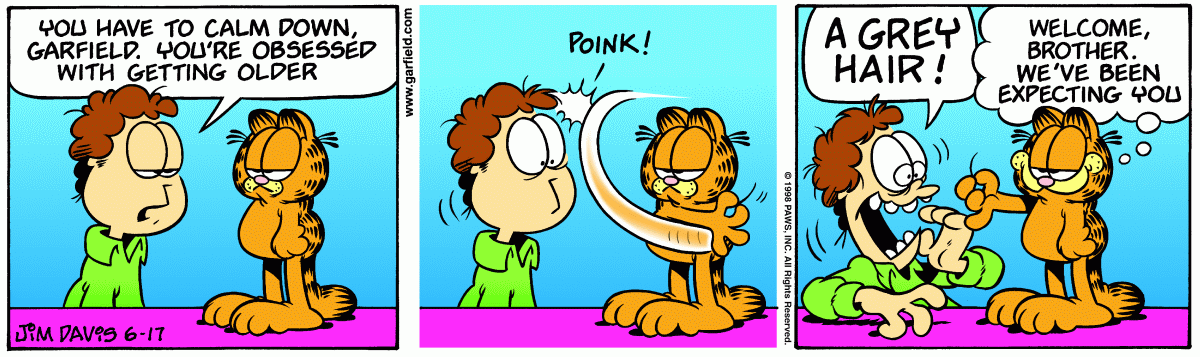 Garfield, June 17, 1998