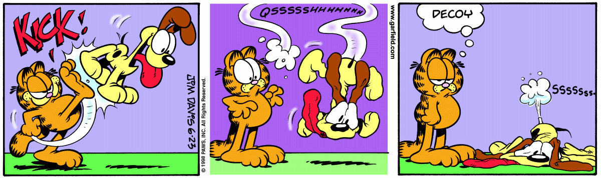 Garfield, June 23, 1998