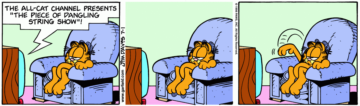 Garfield, July 1, 1998