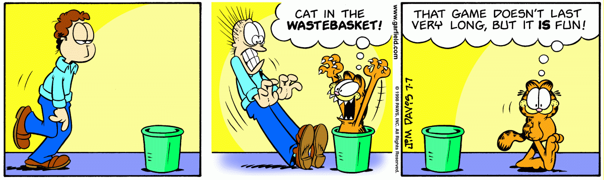 Garfield, July 7, 1998