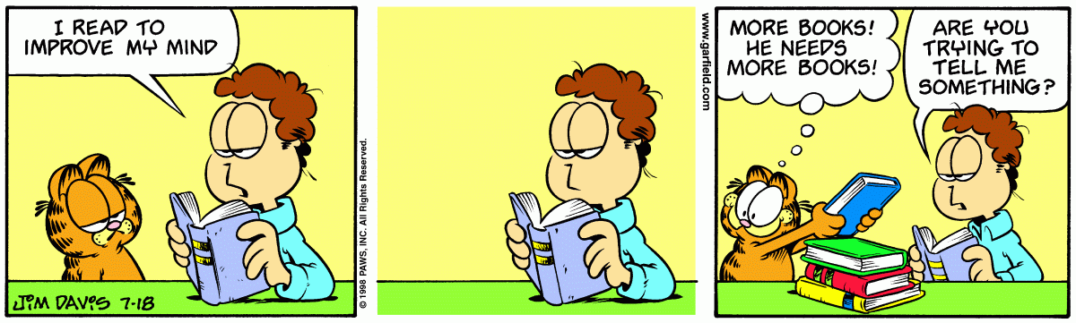 Garfield, July 18, 1998