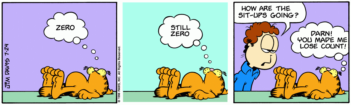 Garfield, July 24, 1998