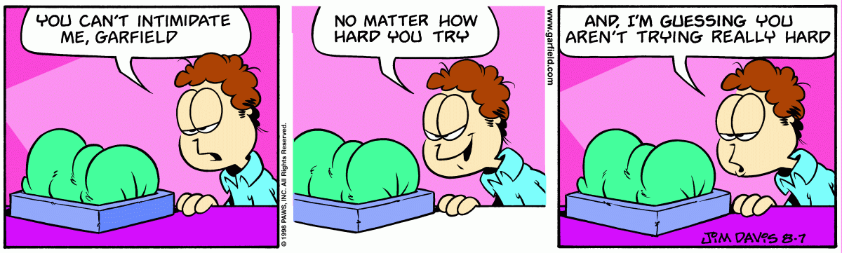 Garfield, August 7, 1998