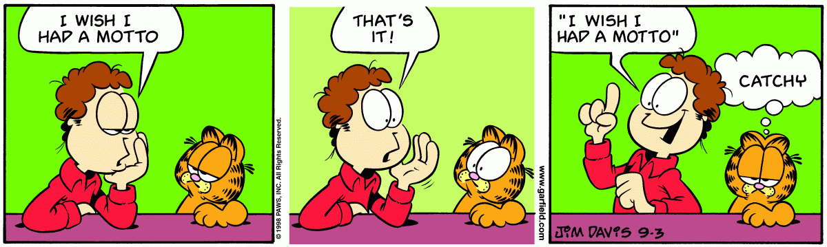 Garfield, September 3, 1998