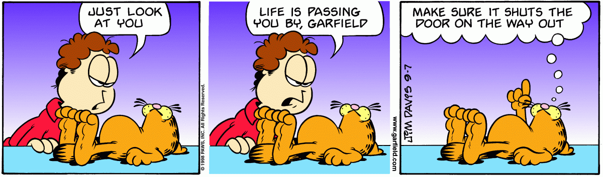 Garfield, September 7, 1998