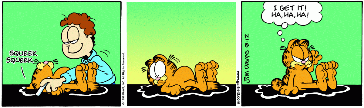 Garfield, September 12, 1998