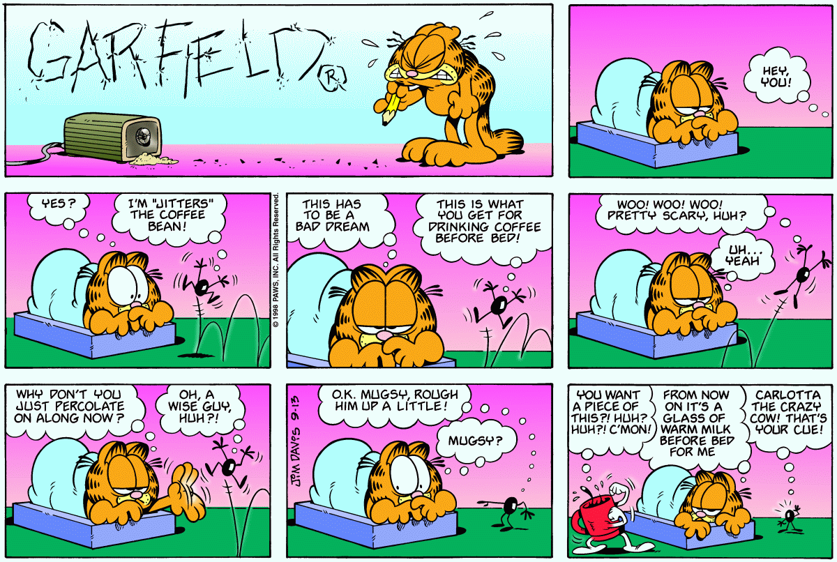 Garfield, September 13, 1998