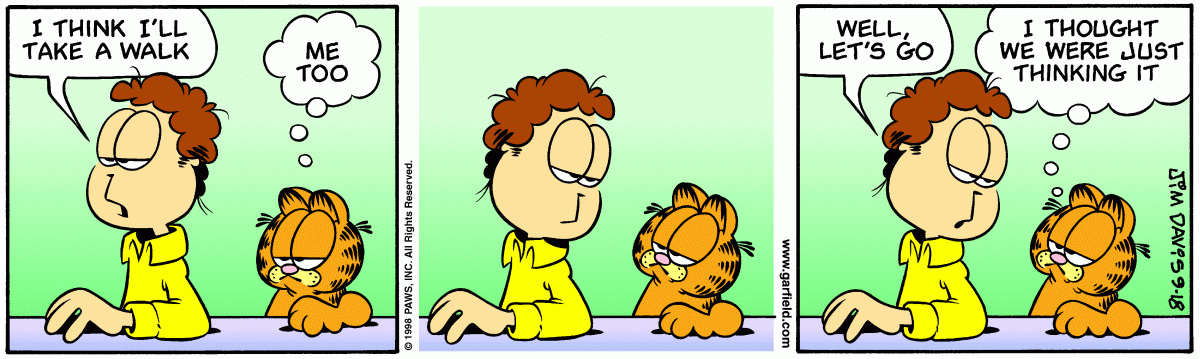 Garfield, September 18, 1998