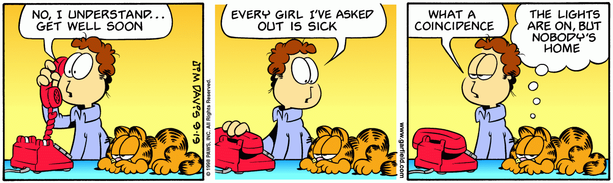 Garfield, September 19, 1998