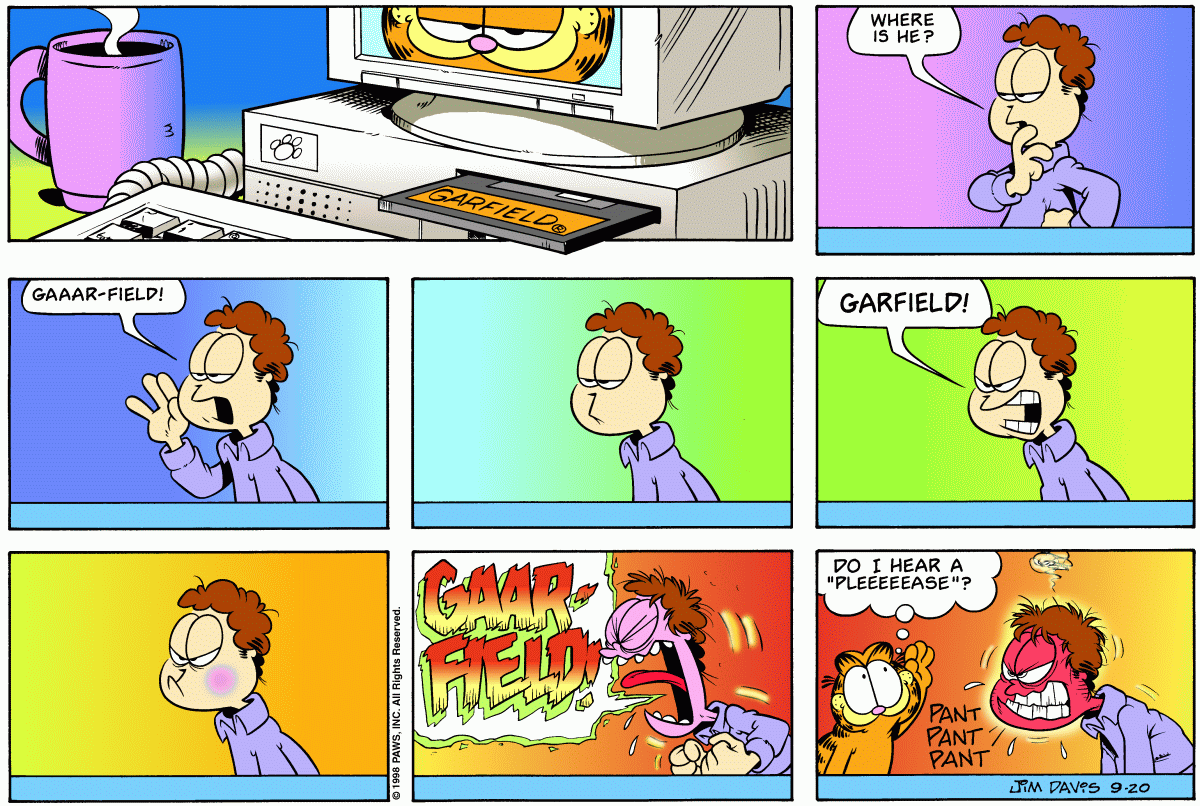 Garfield, September 20, 1998