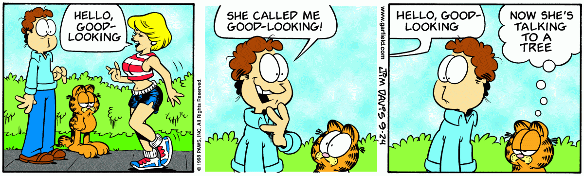 Garfield, September 24, 1998