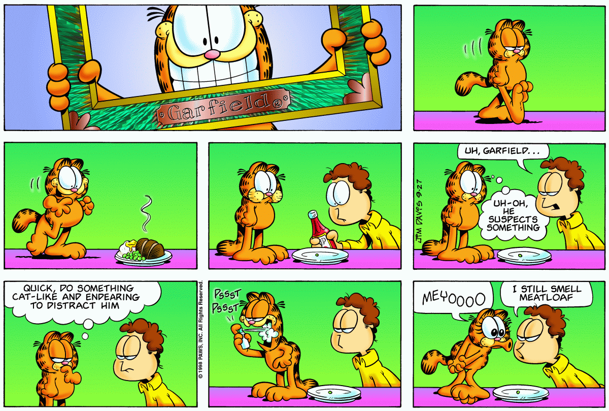 Garfield, September 27, 1998