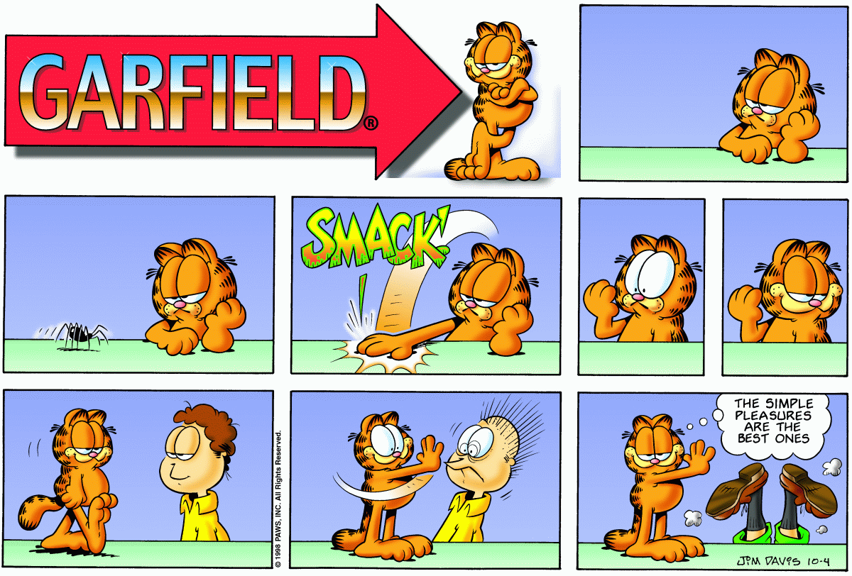 Garfield, October 4, 1998