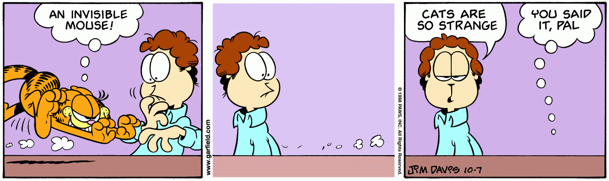 Garfield, October 7, 1998