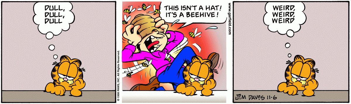 Garfield, November 6, 1998