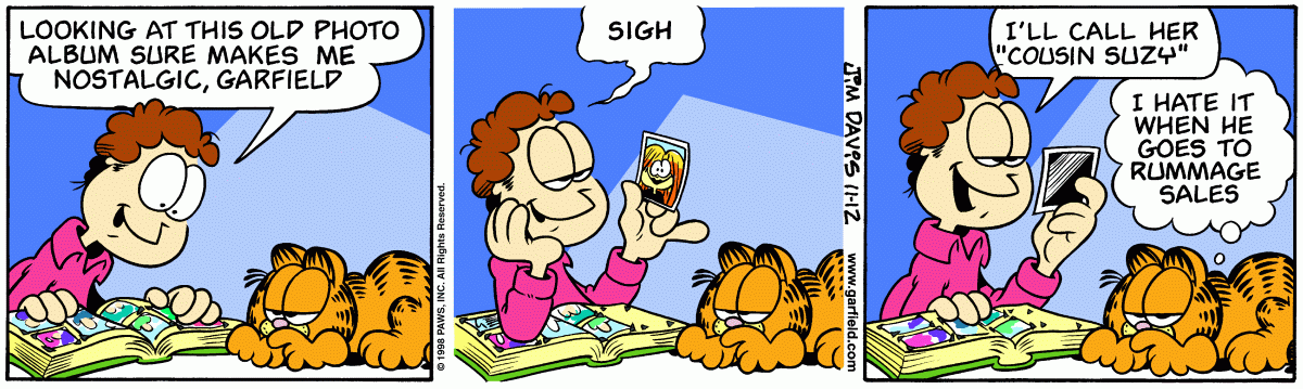 Garfield, November 12, 1998