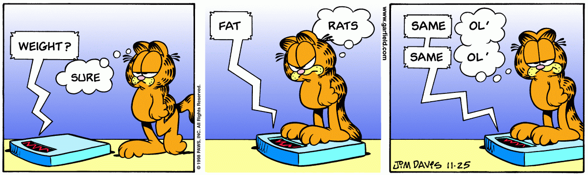 Garfield, November 25, 1998