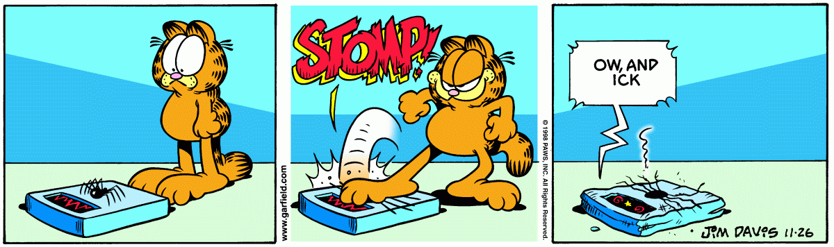 Garfield, November 26, 1998