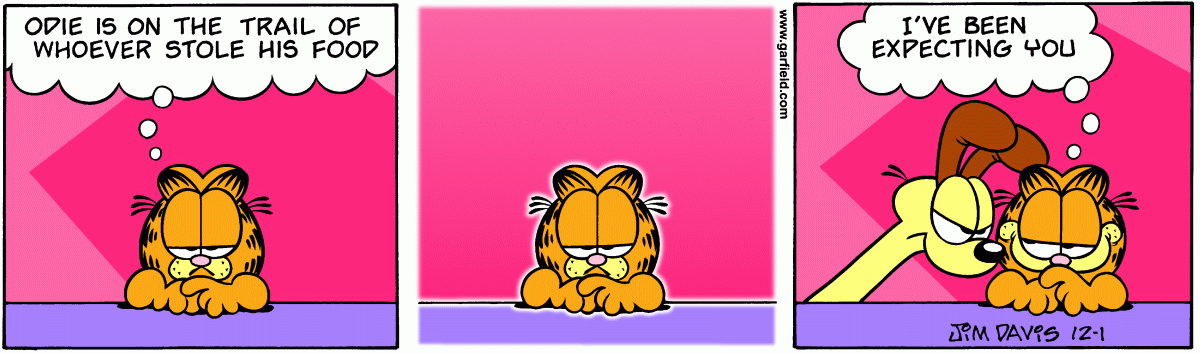Garfield, December 1, 1998