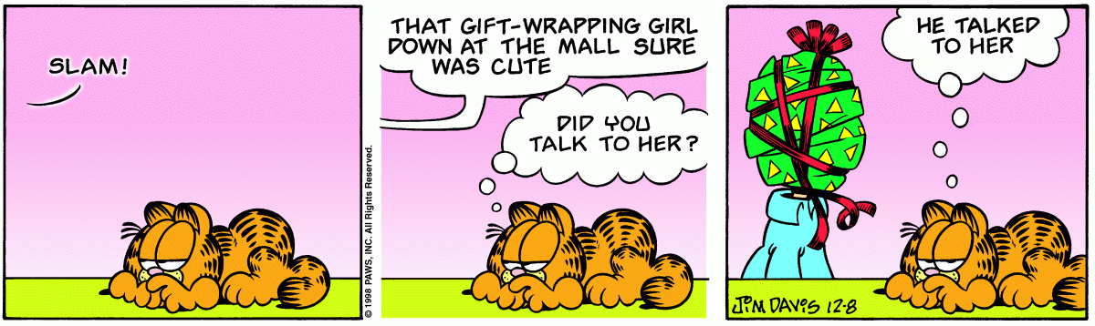 Garfield, December 8, 1998