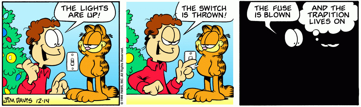 Garfield, December 14, 1998