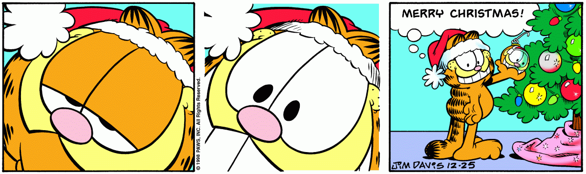Garfield, December 25, 1998