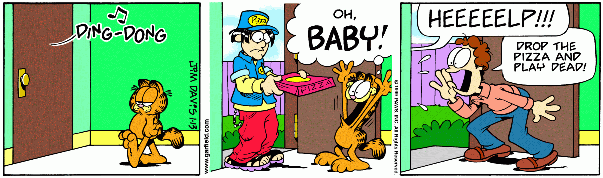 Garfield, January 13, 1999