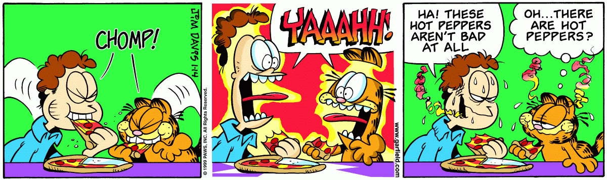 Garfield, January 14, 1999