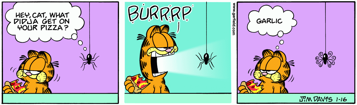 Garfield, January 16, 1999
