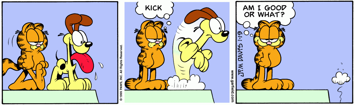 Garfield, January 19, 1999