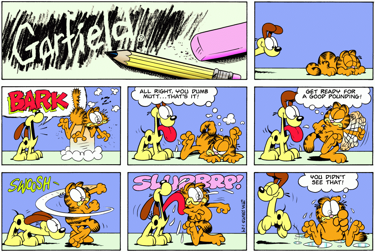 Garfield, January 24, 1999