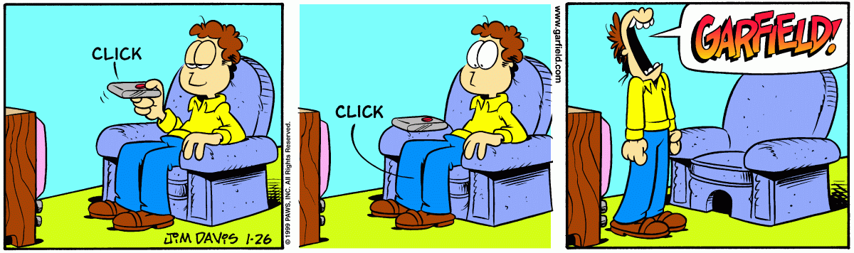Garfield, January 26, 1999