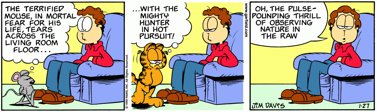 Garfield, January 27, 1999