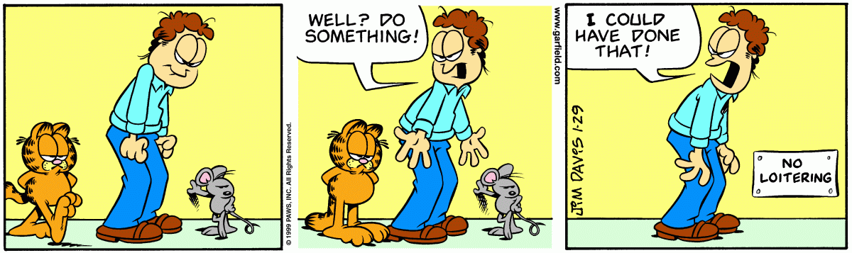 Garfield, January 29, 1999