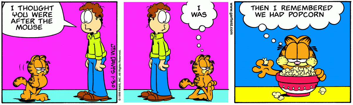 Garfield, January 30, 1999