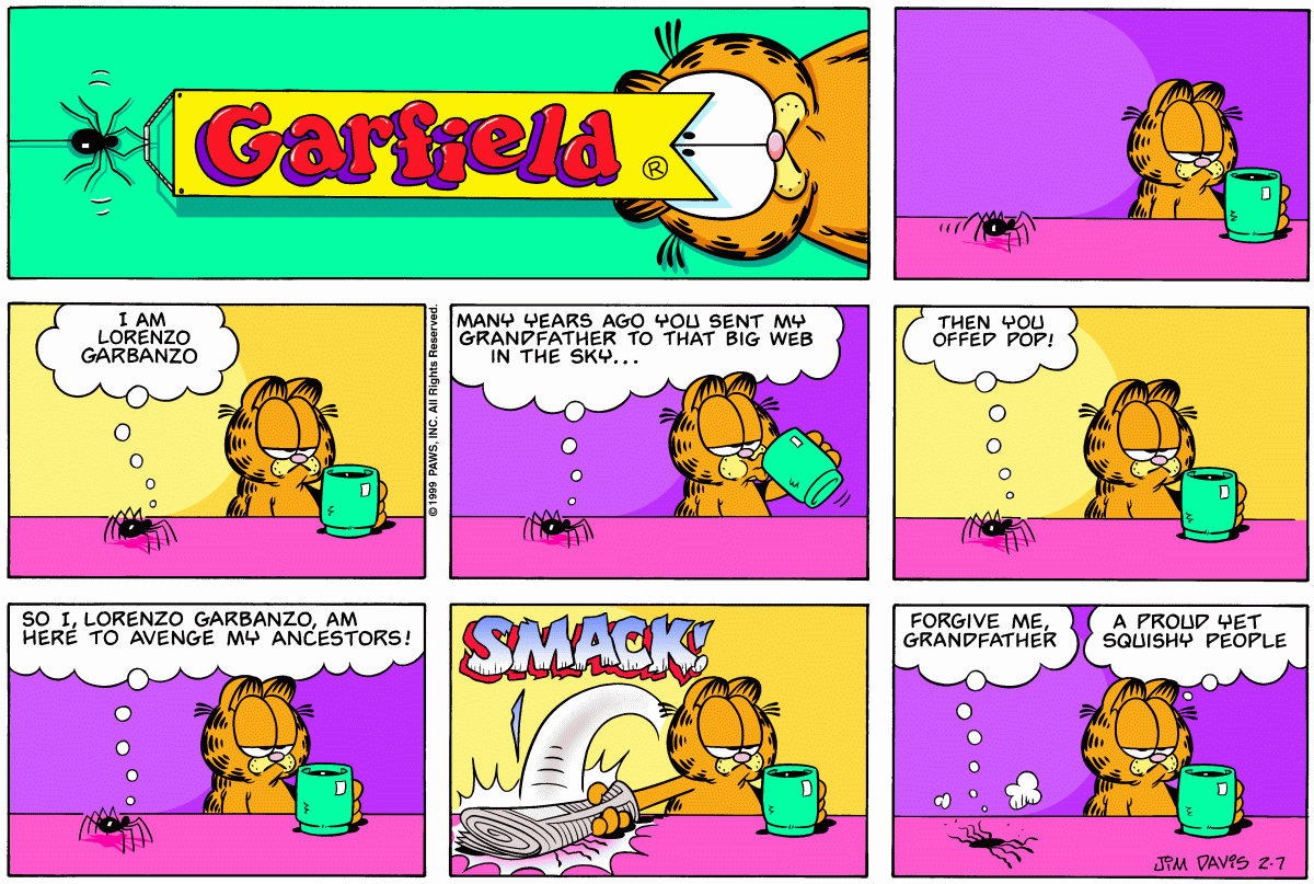 Garfield, February 7, 1999